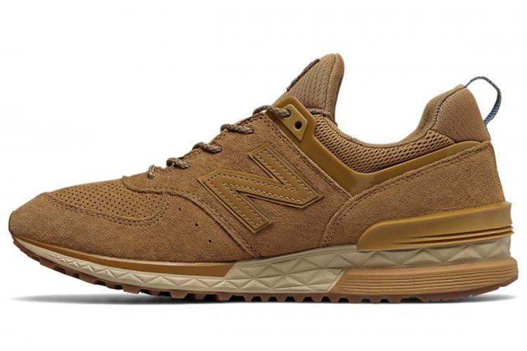Кроссовки мужские New Balance 574 Luxe tan gum, 41.5 EU