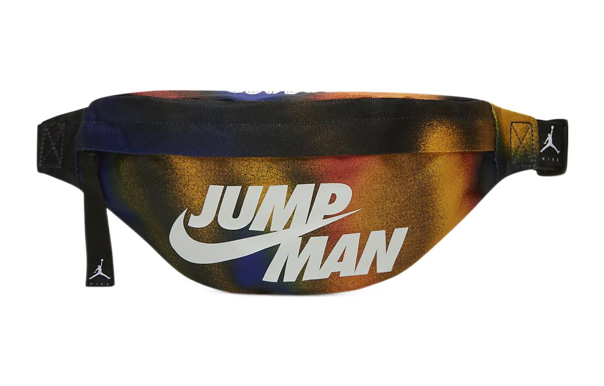 Сумка Jordan 9A0690-B48 оранжевая-голубая