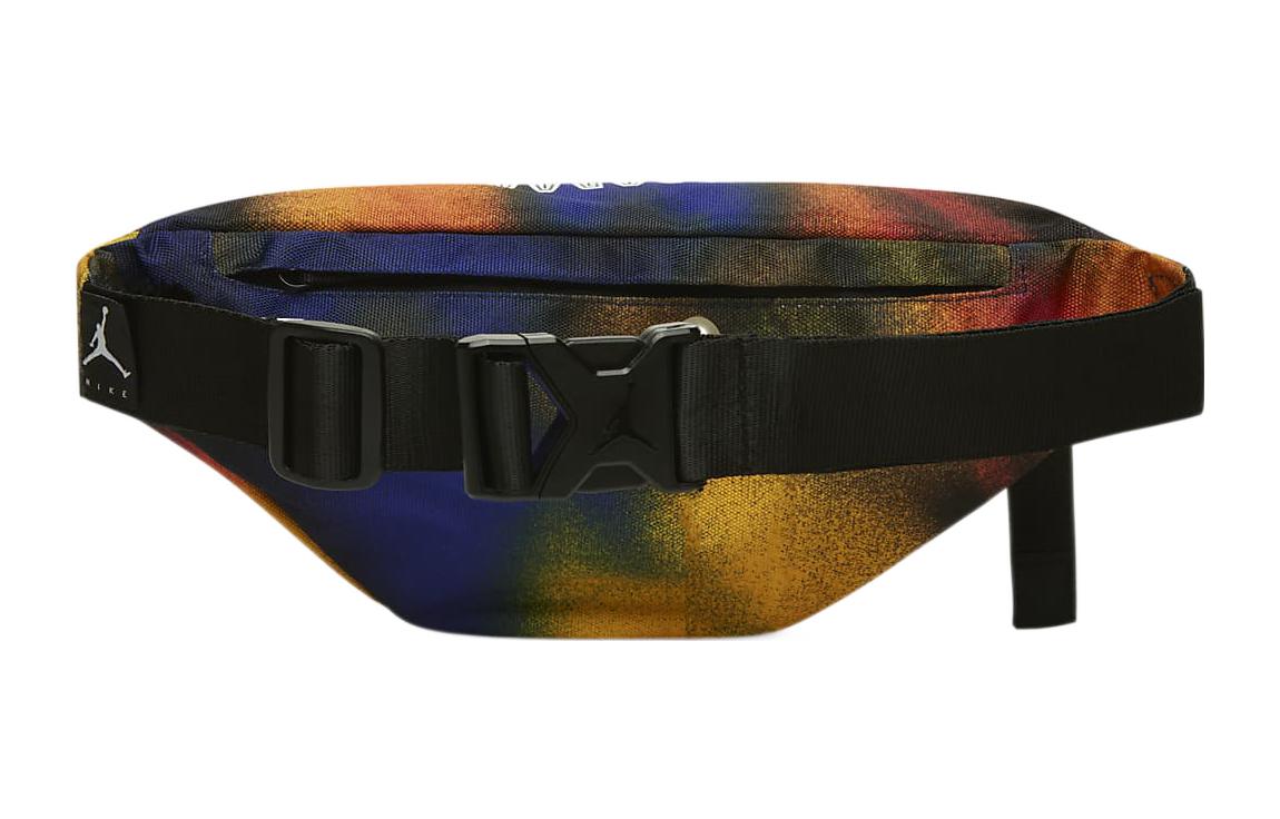Сумка Jordan 9A0690-B48 оранжевая-голубая