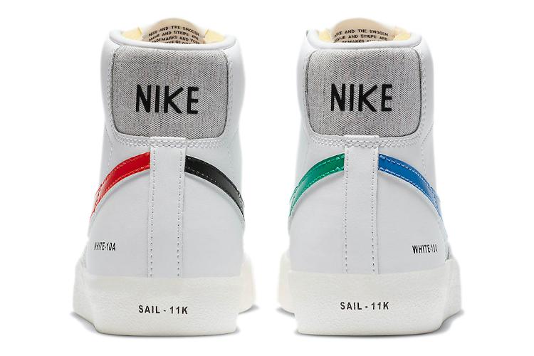 Кеды женские Nike Blazer Mid 77 Color Code Pack белые, 42.5 EU