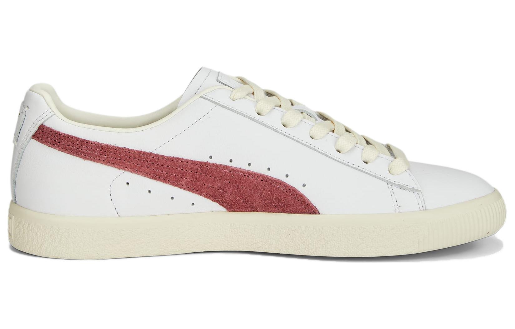 Кеды унисекс PUMA Clyde Base белые, 40.5 EU