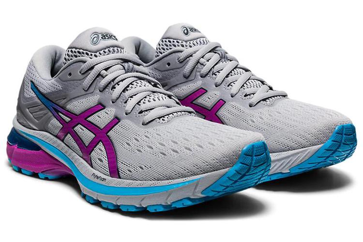 Беговые кроссовки женские ASICS GT-2000 9 серые, 37.5 EU