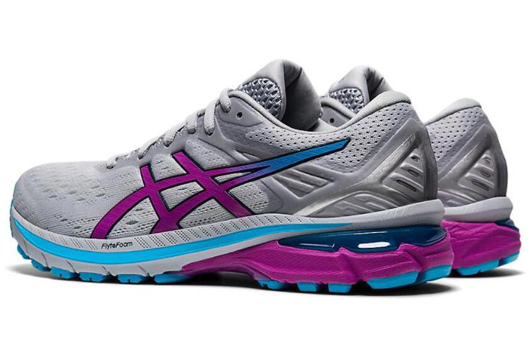 Беговые кроссовки женские ASICS GT-2000 9 серые, 37.5 EU