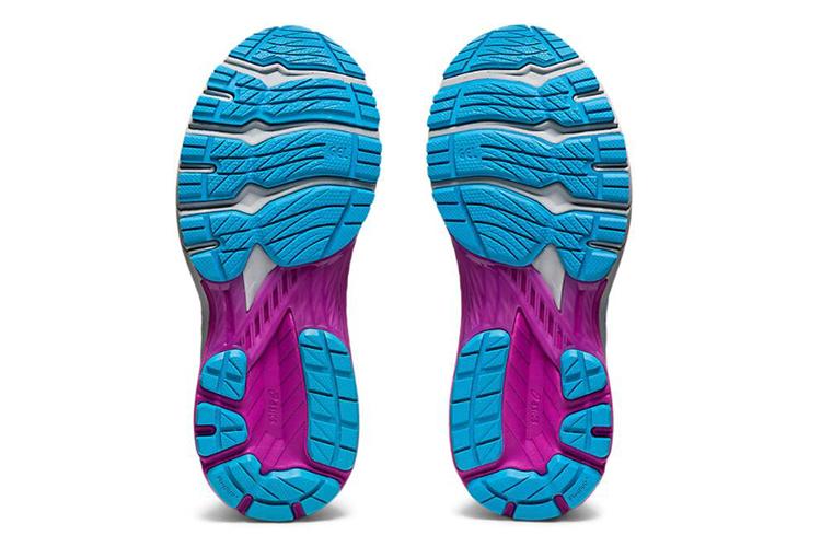 Беговые кроссовки женские ASICS GT-2000 9 серые, 37.5 EU