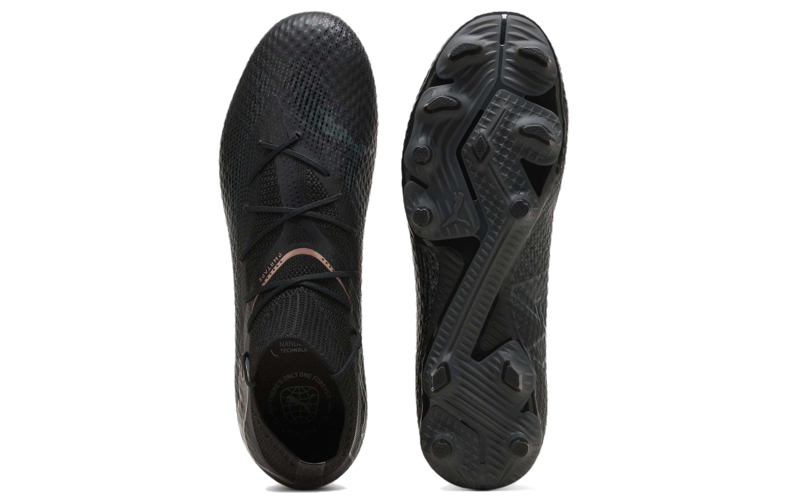 Футбольные бутсы мужские Puma Future Pro 7 FG AG Eclipse Pack черные, 45 EU