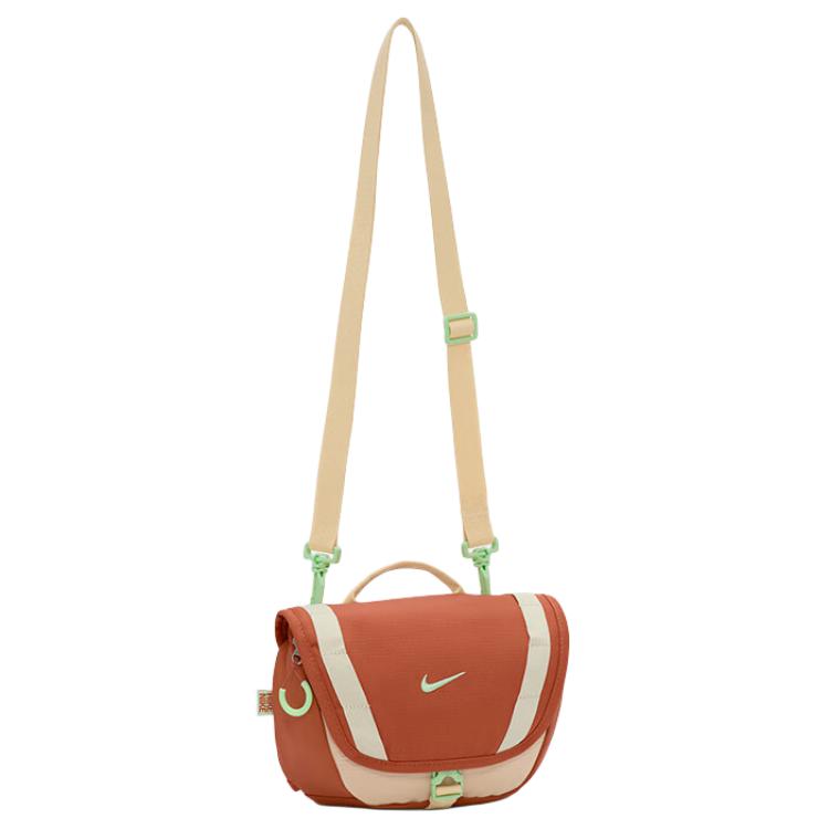 Сумка женская Nike Regular оранжевая и зелёная