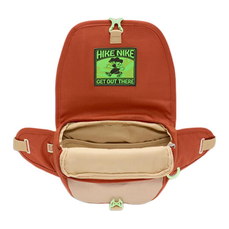 Сумка женская Nike Regular оранжевая и зелёная