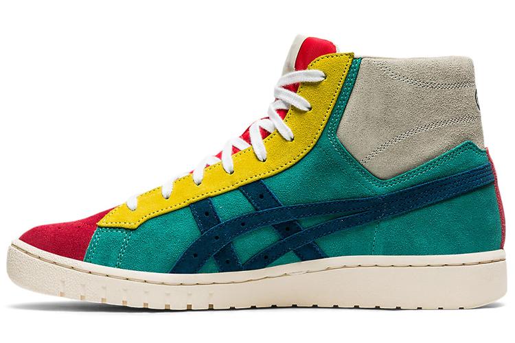 Кроссовки унисекс ASICS Gel PTG Mt Atmos Mismatch, teal-yellow, 37.5 EU