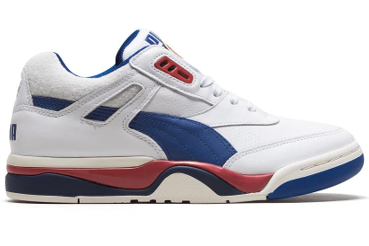 Кроссовки унисекс PUMA Palace Guard OG Retro белые-голубые, 44 EU