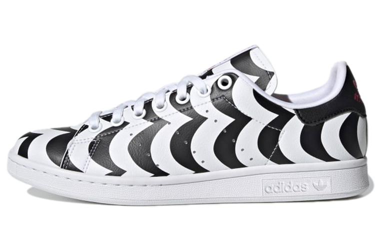 Кеды женские Adidas Stan Smith Marimekko черные-белые
