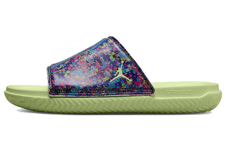 Шлепанцы мужские Jordan Play Slide зеленые, 40 EU