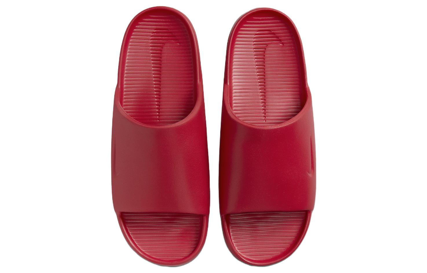 Шлепанцы унисекс Nike Calm красные, 46 EU