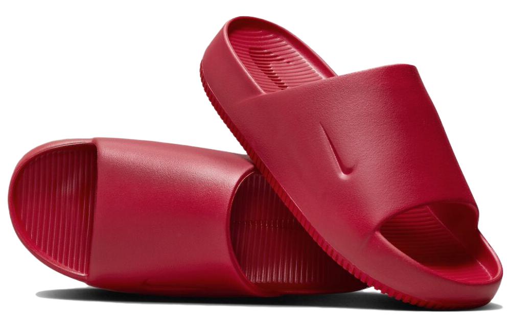 Шлепанцы унисекс Nike Calm красные, 46 EU