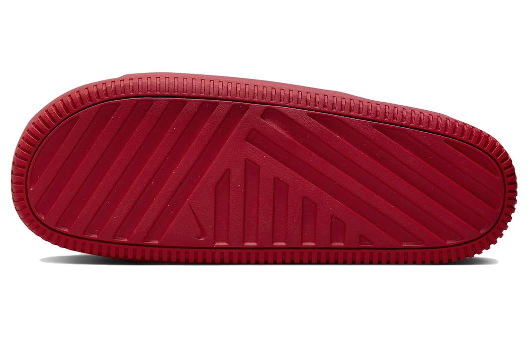 Шлепанцы унисекс Nike Calm красные, 46 EU