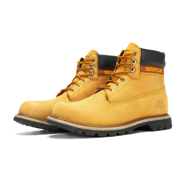 Ботинки унисекс CAT Colorado Series желтые, 43 EU
