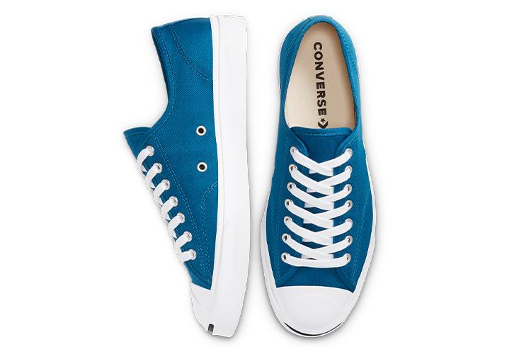 Кеды унисекс Converse Jack Purcell Low Top синие, 41 EU