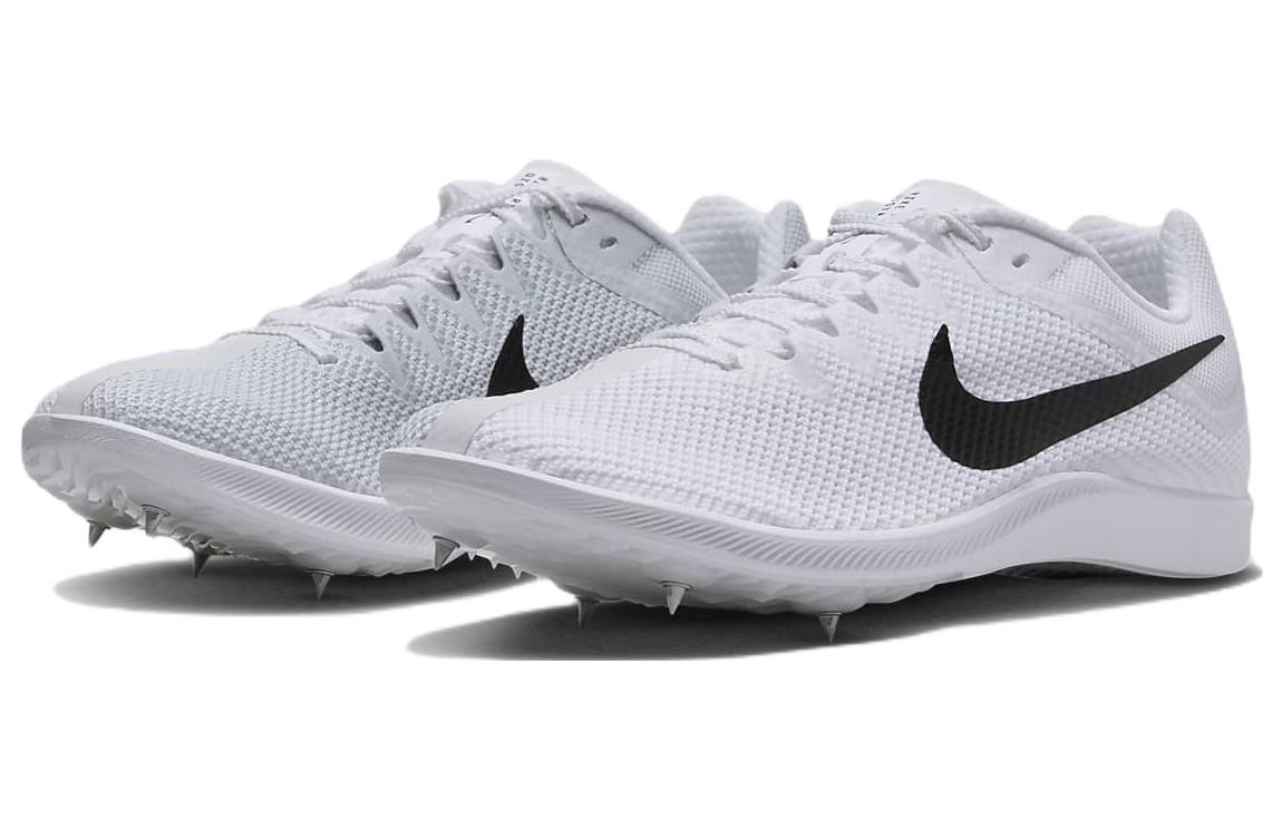 Беговые шипованные кроссовки Nike Air Zoom Rival Distance Spikes белые, 46 EU