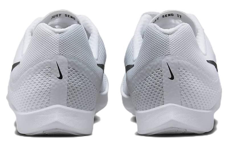 Беговые шипованные кроссовки Nike Air Zoom Rival Distance Spikes белые, 46 EU