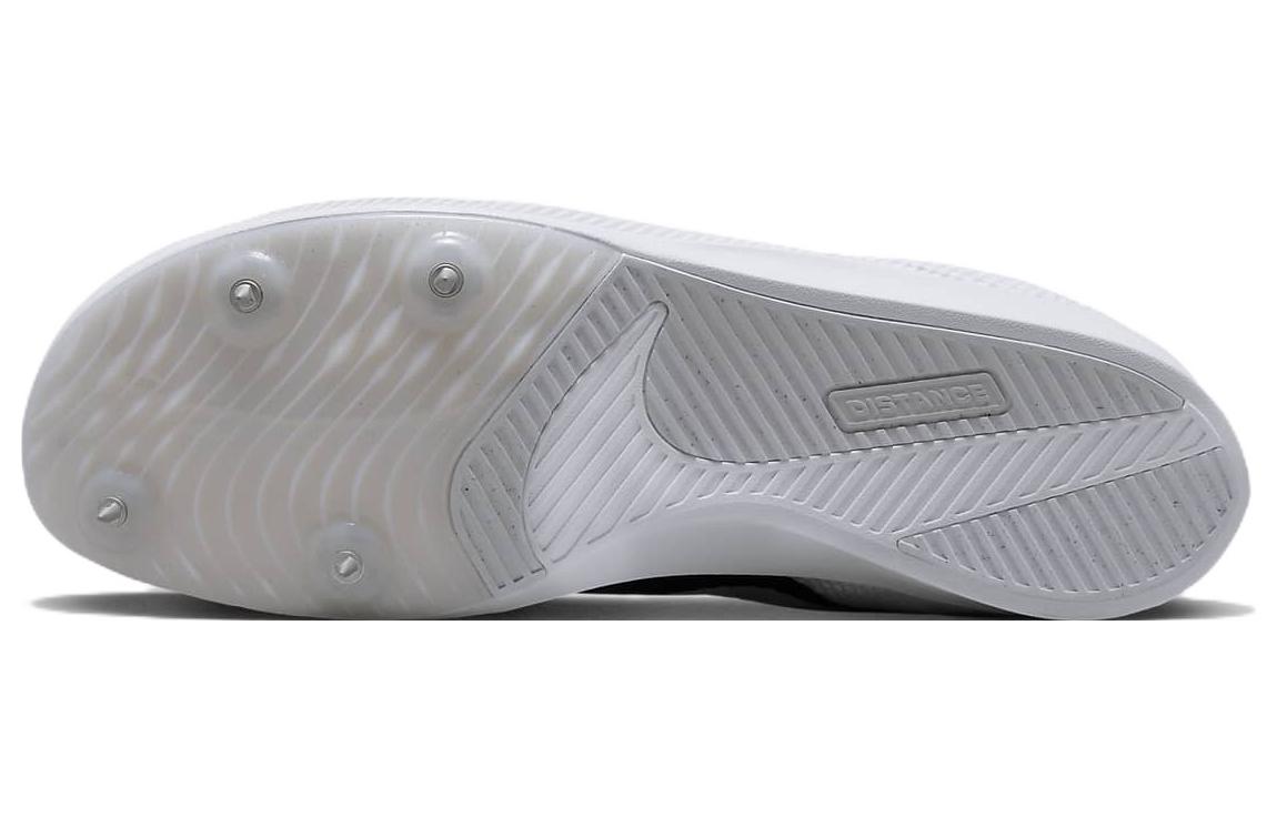 Беговые шипованные кроссовки Nike Air Zoom Rival Distance Spikes белые, 46 EU