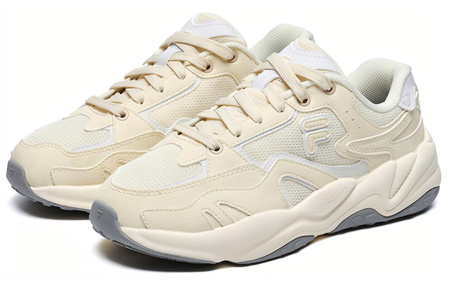 Кроссовки женские FILA Fusion Flash кремовые, 38 EU