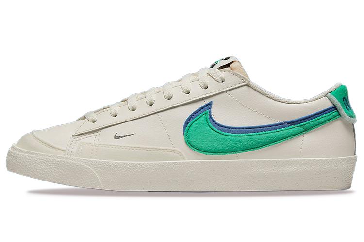 Спортивные кеды мужские Nike Blazer Low 72 Sail Green Blue, 46 EU