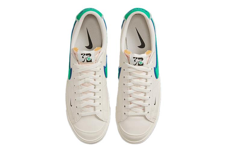 Спортивные кеды мужские Nike Blazer Low 72 Sail Green Blue, 46 EU