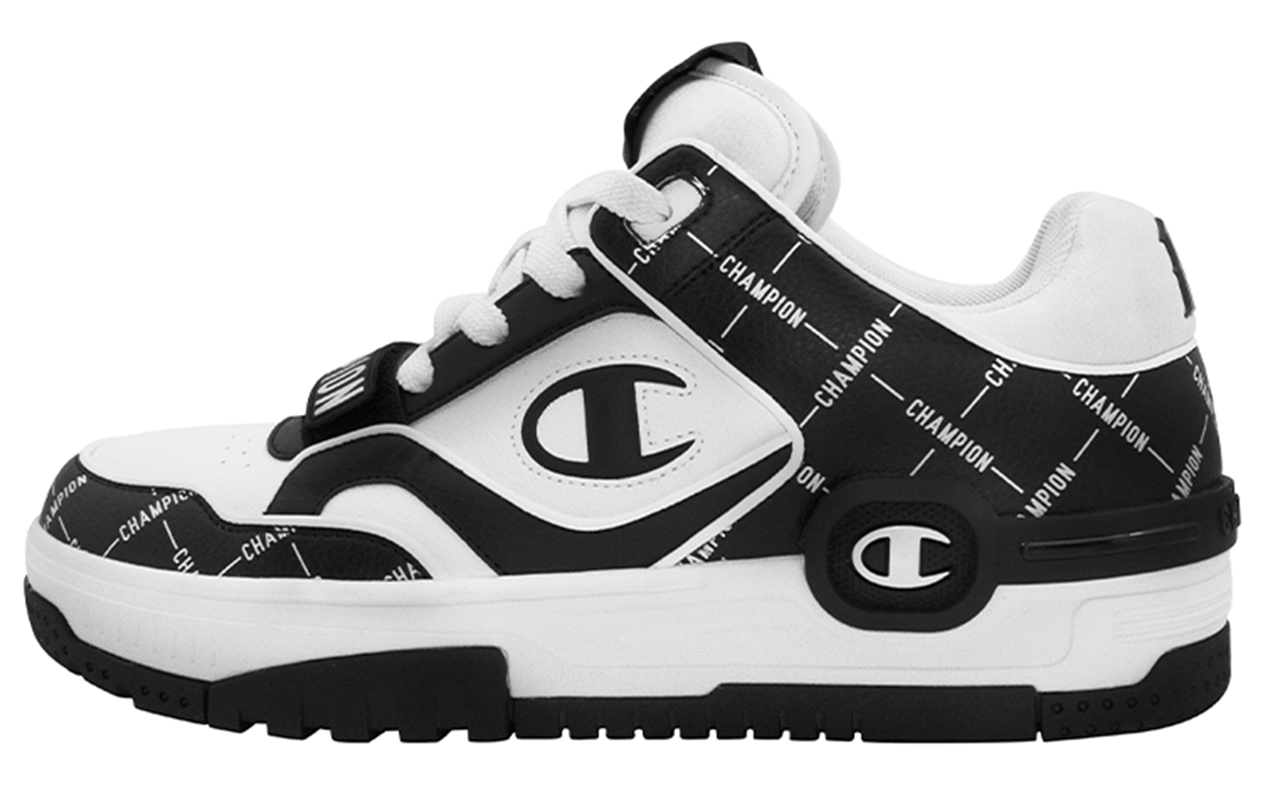 Кроссовки унисекс Champion C Skate V1 Mono Balance черные