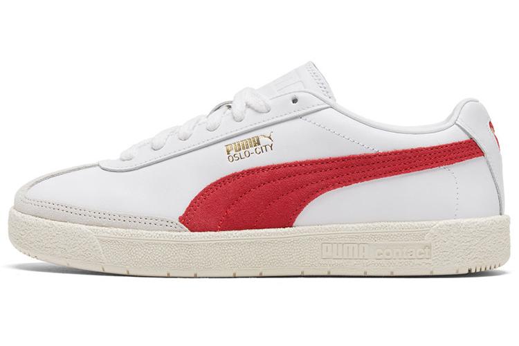 Кеды унисекс PUMA Oslo City Premium белые, 40 EU