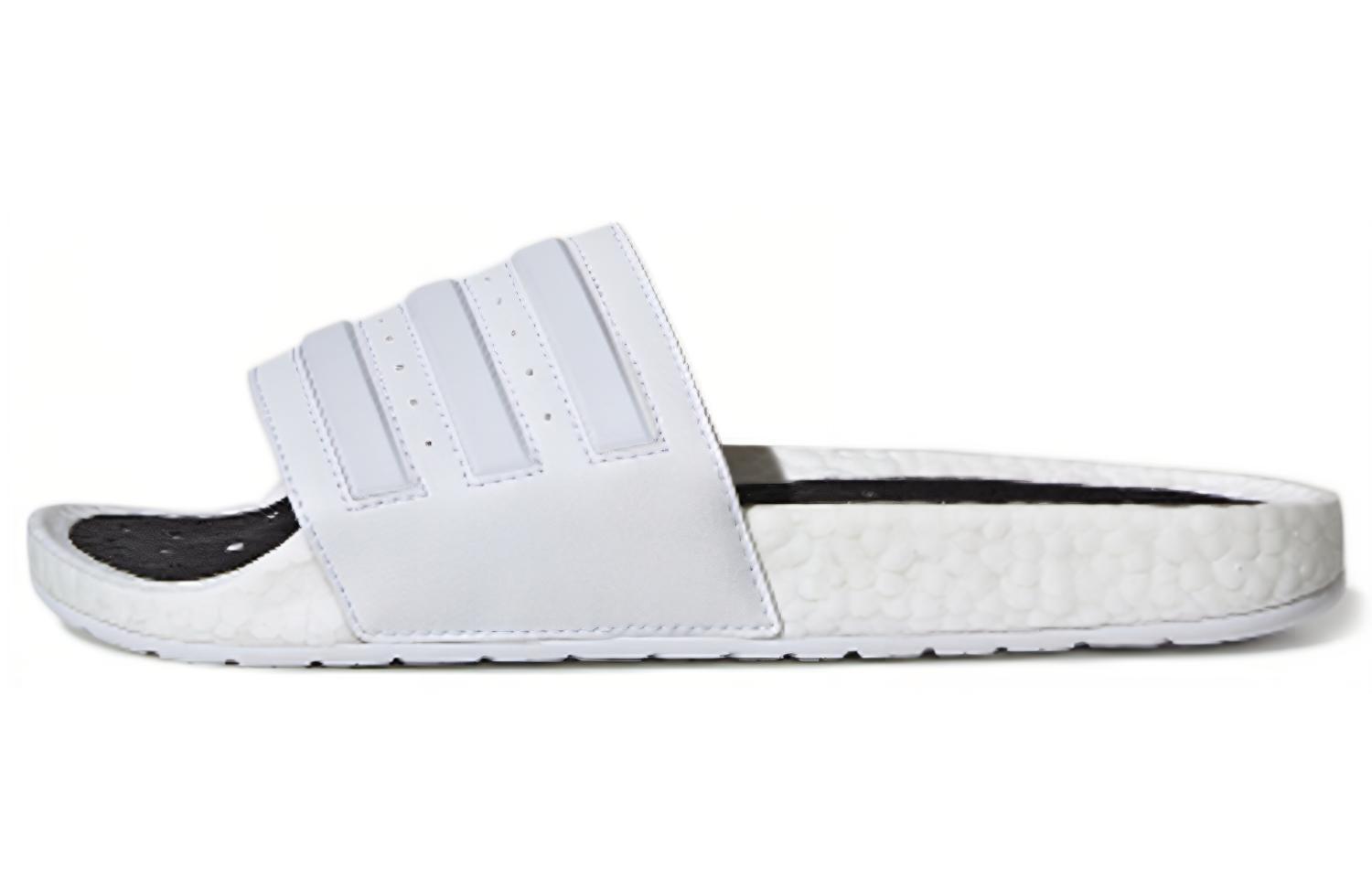 Сланцы унисекс Adidas Adilette Boost Slides белые