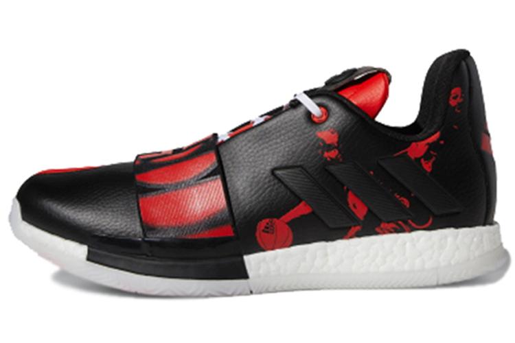 Кроссовки мужские Adidas Harden Volume 3 Geek Up черные, красные