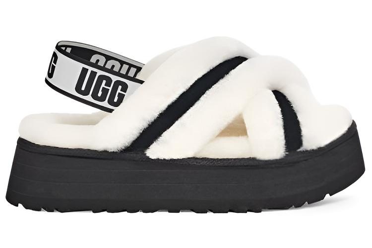 Сандалии женские UGG DISCO белые, 40 EU