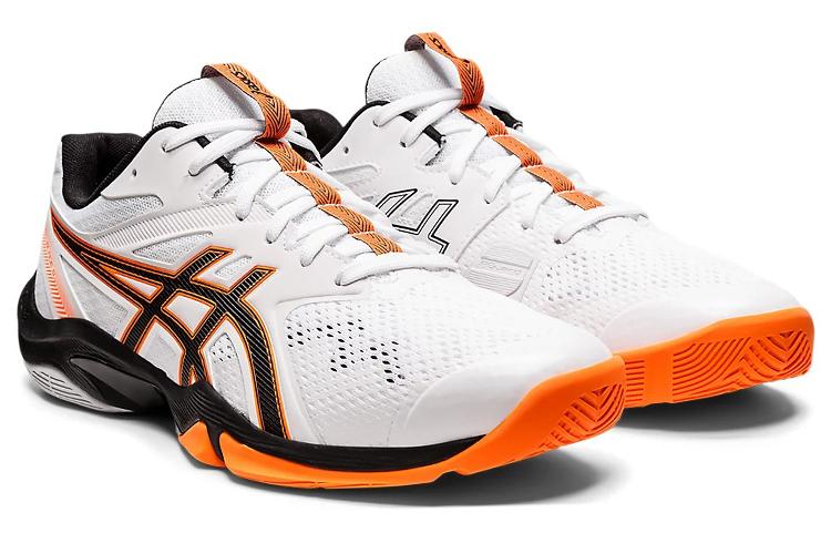 Кроссовки мужские ASICS Gel Blade 8 белые, черные, оранжевые, 40 EU