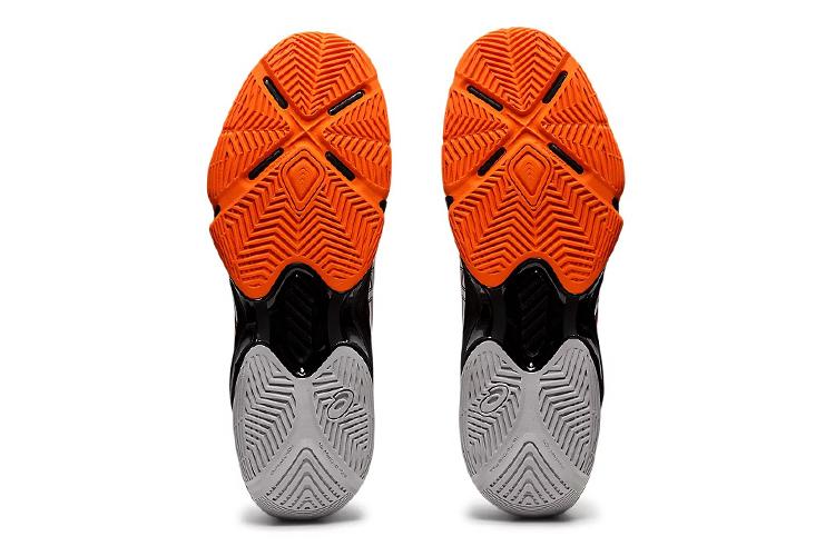 Кроссовки мужские ASICS Gel Blade 8 белые, черные, оранжевые, 40 EU