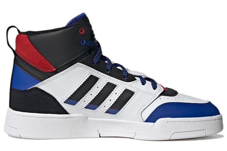 Кроссовки мужские Adidas Originals Drop Step Mid Top белый/черный/синий, 40 2/3 EU