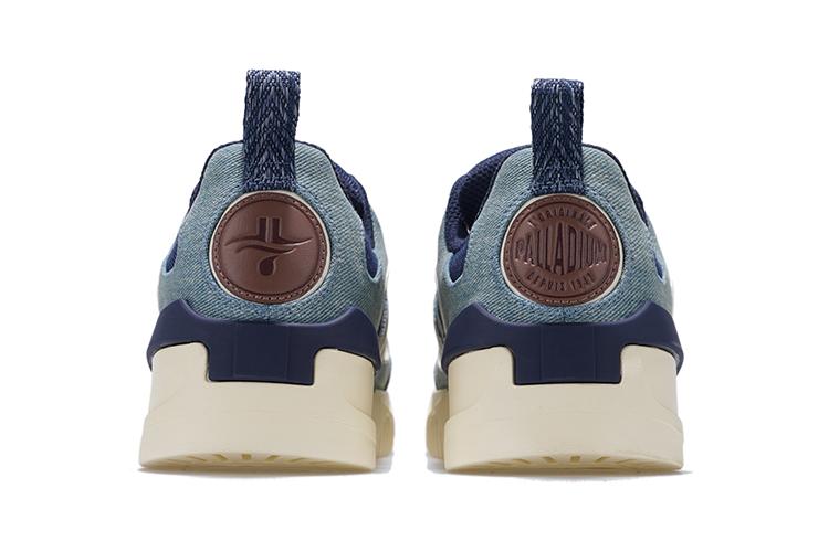 Кроссовки мужские Palladium Pallaslam белые и синие, 41 EU