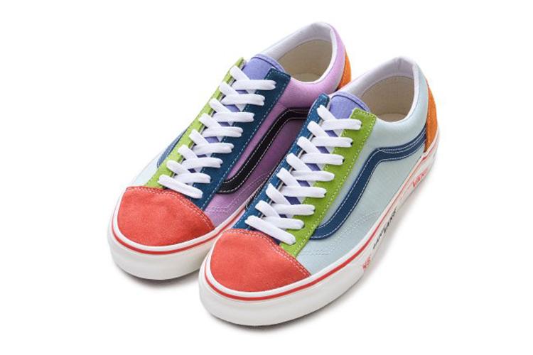 Кроссовки Vans Style 36 Hot Coral Multi, 36 EU