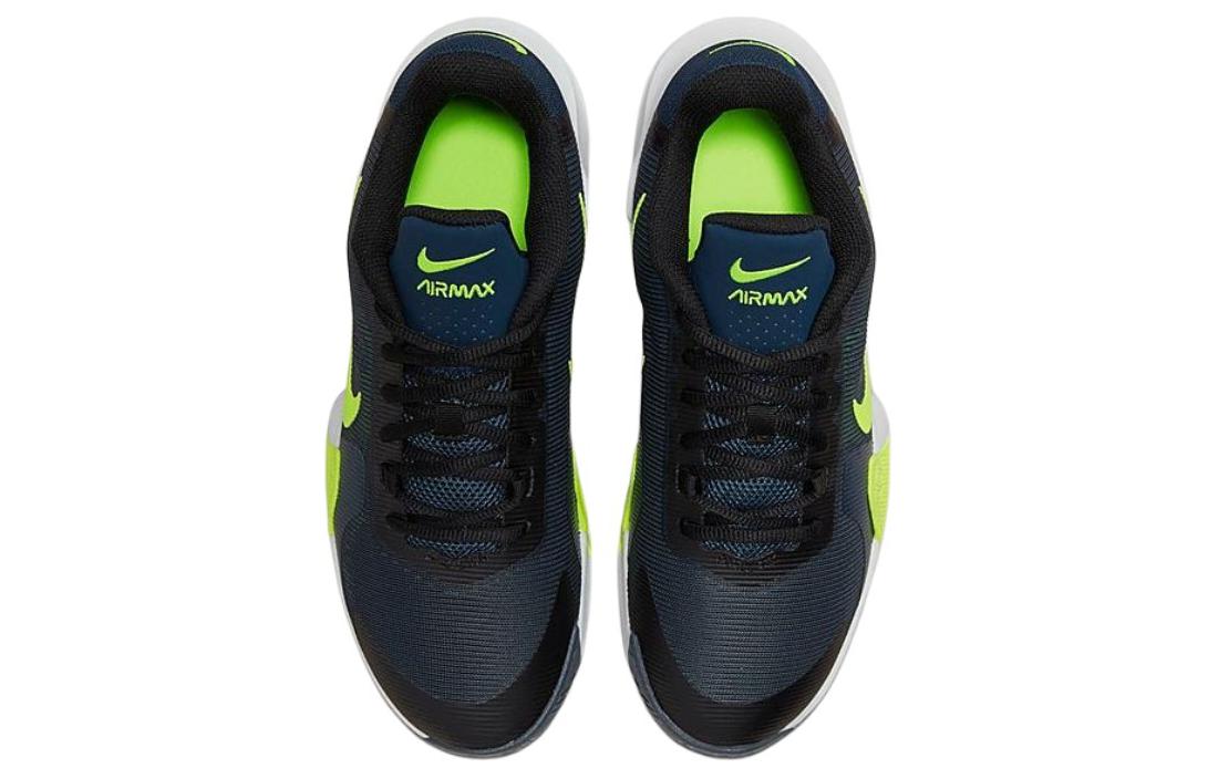Кроссовки унисекс Nike Air Max Impact 4 armory navy volt, 38.5 EU