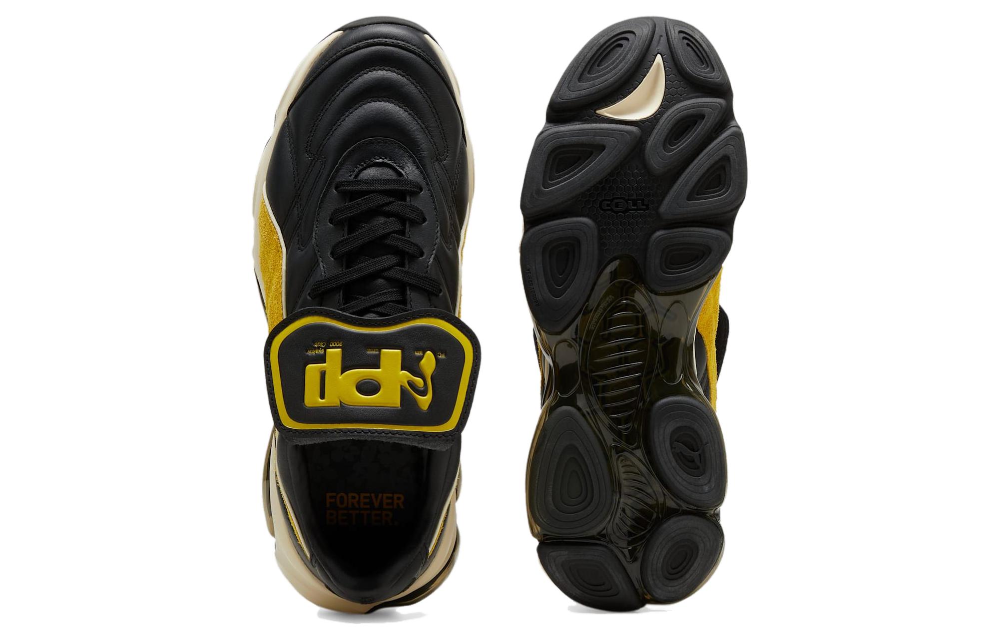 Кроссовки мужские PUMA Cell Dome черные, желтые, 40.5 EU