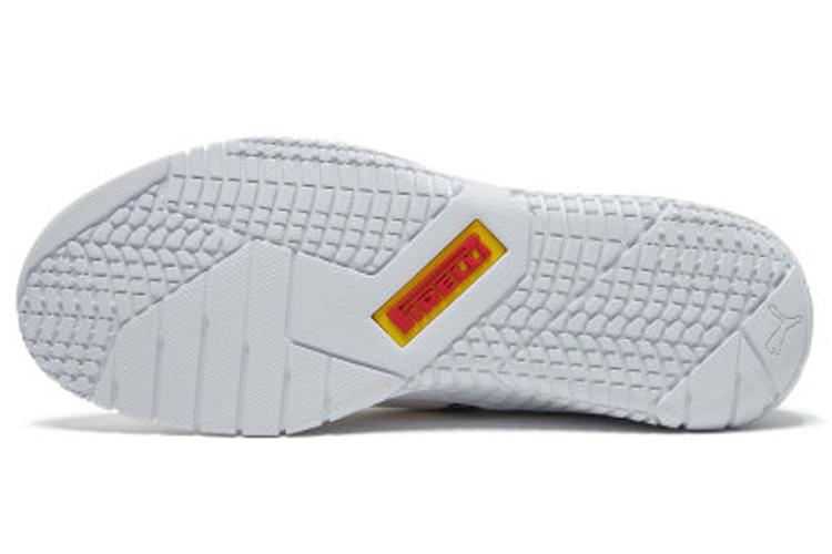 Кроссовки унисекс PUMA Replicat X Motorsport белые-голубые, 42 EU