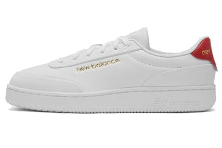 Кеды женские New Balance Ctalysi белые, красные, 40 EU