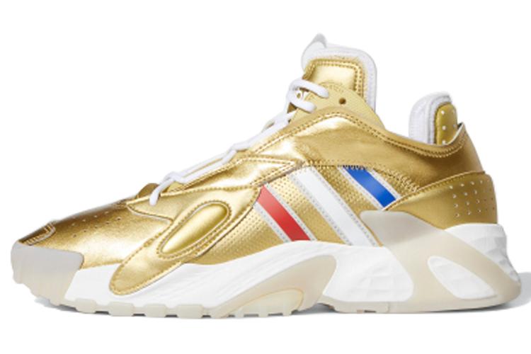Кроссовки мужские Adidas Streetball Gold Blue Red, 42 2/3 EU