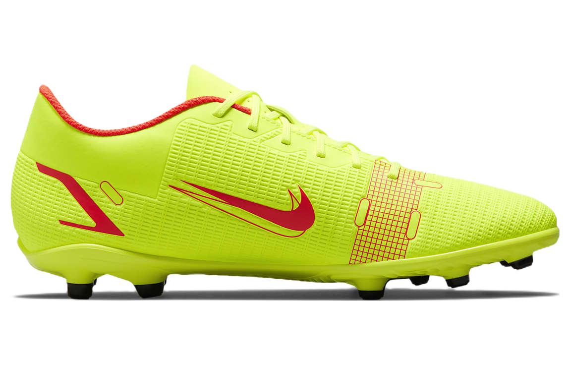 Футбольные бутсы Nike Mercurial Vapor 14 Club желтые-красные, 44 EU