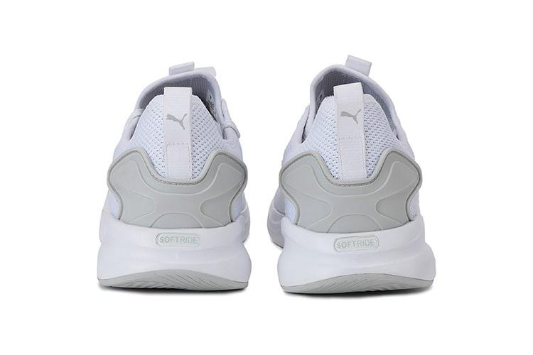 Беговые кроссовки мужские PUMA Softride Rift Knit белые и серые, 42.5 EU