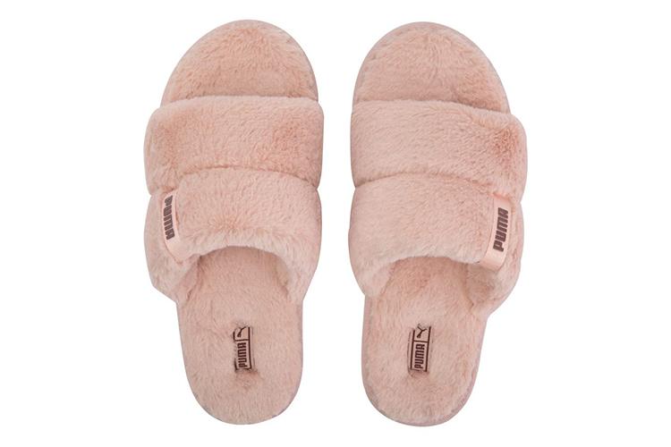 Тапочки женские PUMA Fluff Solo розовые, 35.5 EU