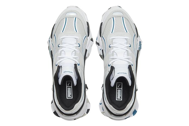 Кроссовки унисекс PUMA Nitefox Dystopia серые фиолетовые, 36 EU