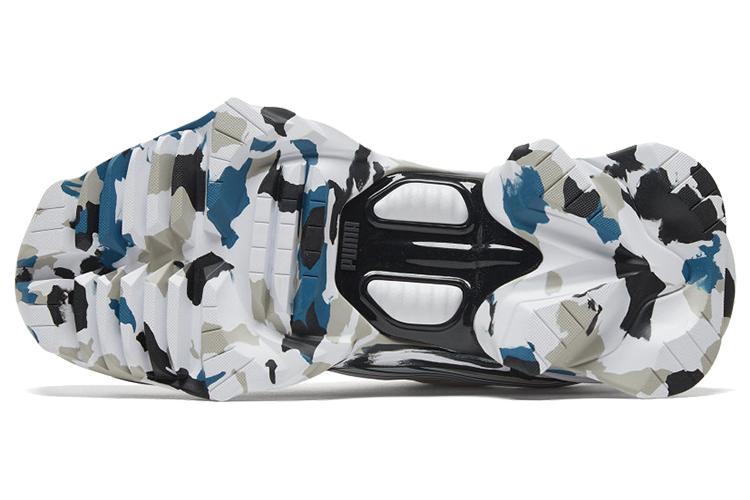 Кроссовки унисекс PUMA Nitefox Dystopia серые фиолетовые, 36 EU