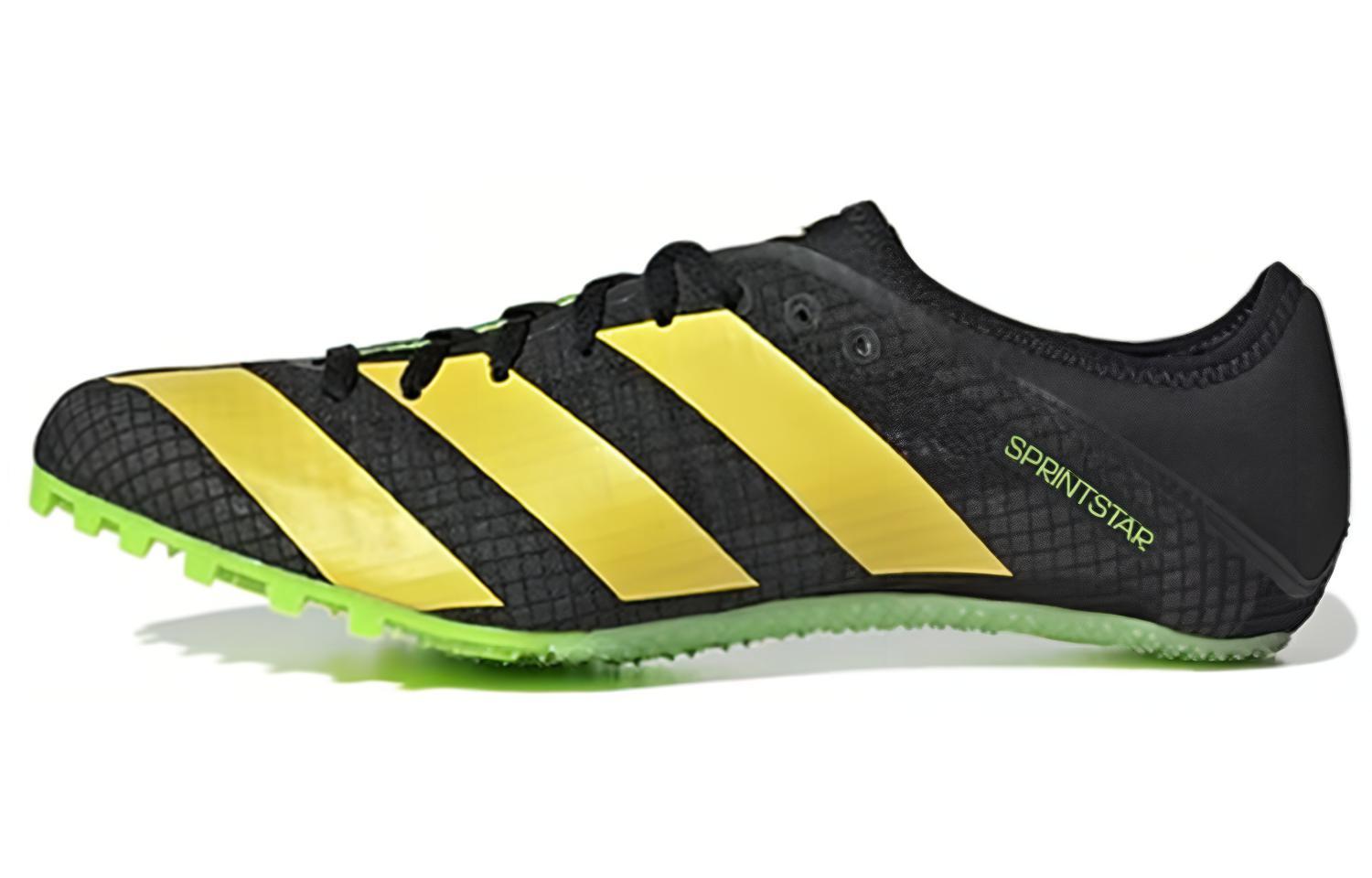 Бутсы мужские Adidas Sprintstar чёрно-жёлтые, 42 EU
