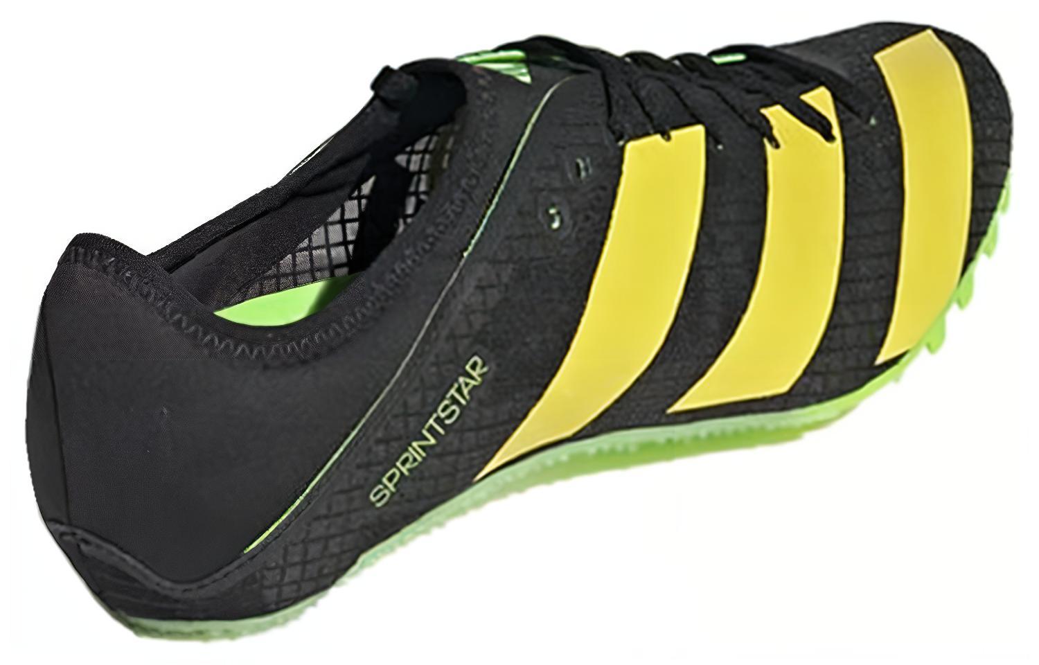 Бутсы мужские Adidas Sprintstar чёрно-жёлтые, 42 EU