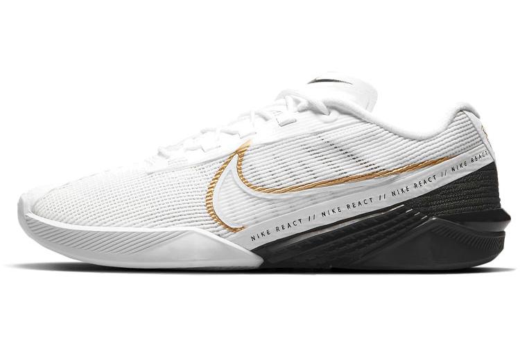 Кроссовки женские Nike React Metcon Turbo черные, золотые