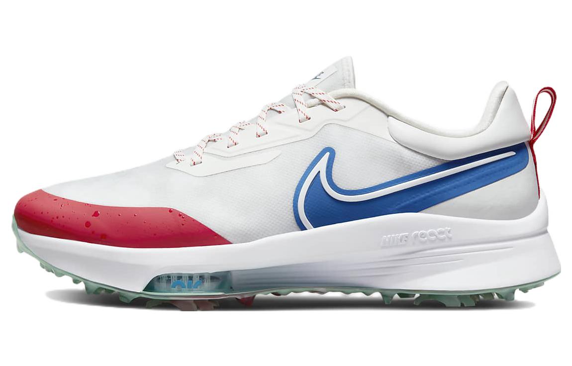 Гольфобувь мужская Nike Air Zoom Infinity Tour NXT белые-голубые, 41 EU